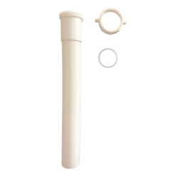 PSP0018 1-1/2" Extension tube 12" length PP plastic